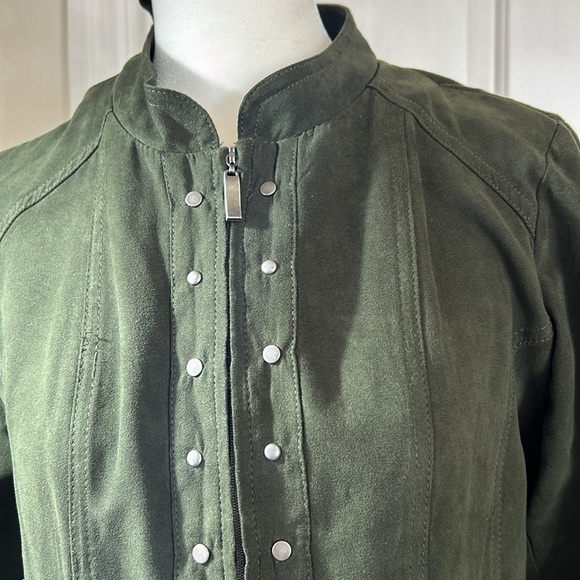 Cato Women’s Lightweight Jacket Faux Suede Size Small - Picture 2 of 8